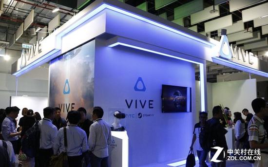 VR设备领军 HTC携VIVE亮相台北电脑展 